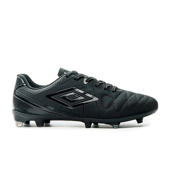 Chuteira Umbro Campo Attak Eternal Masculina Preto Preto