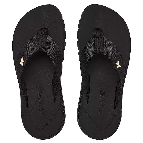 Chinelo Kenner Rakka DBU01 Unissex Preto