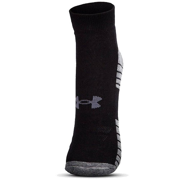 KIT MEIA UNDER ARMOUR HEATGEAR TECH LOCUT CANO CURTO PTO