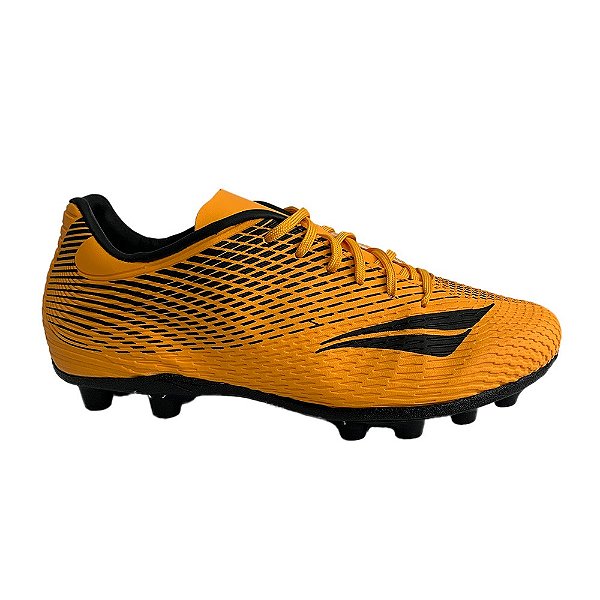 Chuteira Penalty Campo Lider XXI Laranja Preto