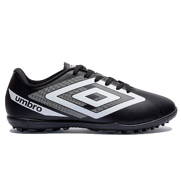 Chuteira Umbro Society Beat Masculina Preto Branco