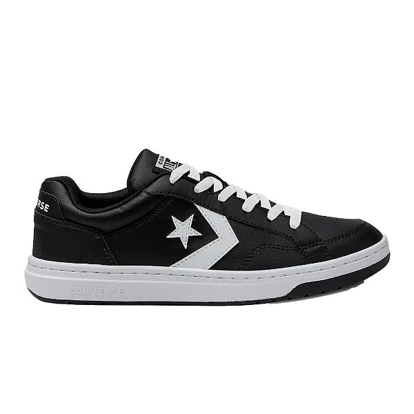 Tênis Converse Pro Blaze Classic Ox Essential Unissex Preto Branco