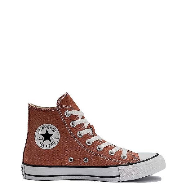 Tênis Converse All Star Chuck Taylor Seasonal Hi Feminino Marrom