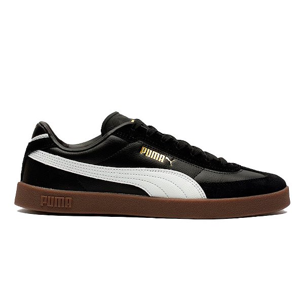 Tênis Puma Club II Era Masculino Preto Branco Marrom