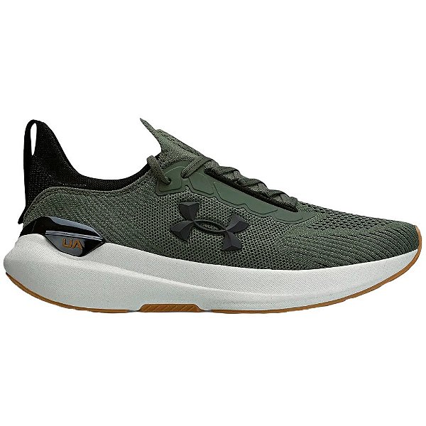 Tênis Under Armour Charged Hit Masculino Verde Preto