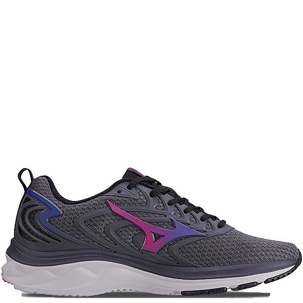 Tênis Mizuno Space 4 Feminino Chumbo Rosa Lilás