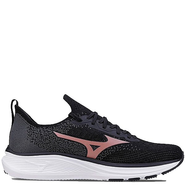 Tênis Mizuno Cool Ride 2 Feminino Preto Rosé