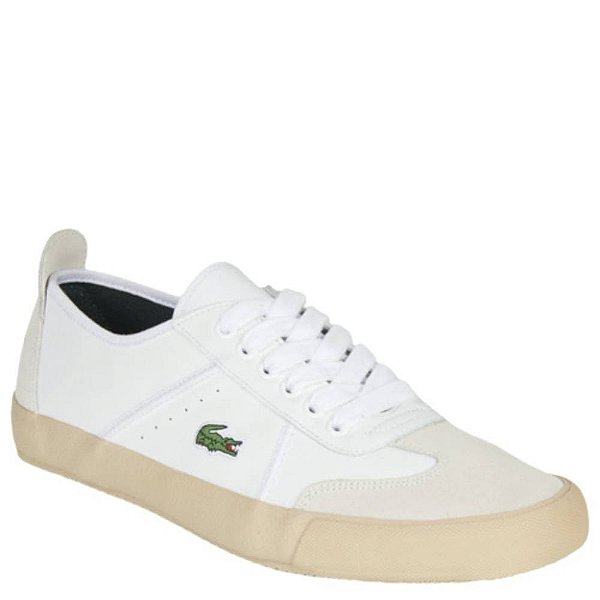 Tênis Lacoste Couro Contest CMA Branco