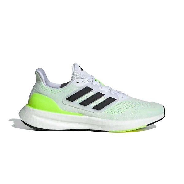 Tênis Adidas Pureboost 23 Masculino Verde Branco