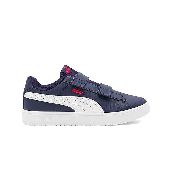 Tênis Puma Rickie Classic V PS Infantil Marinho Branco