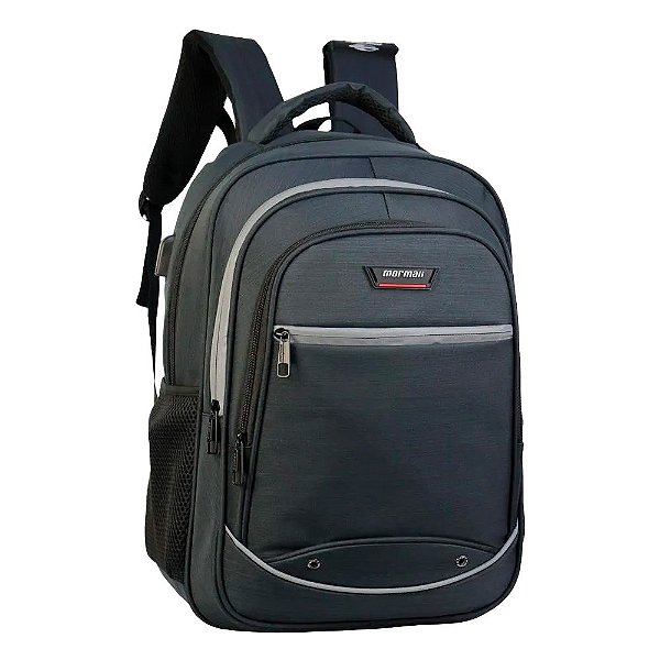 Mochila Mormaii P/Leptop MOR2499 32 Litros Unissex Preta