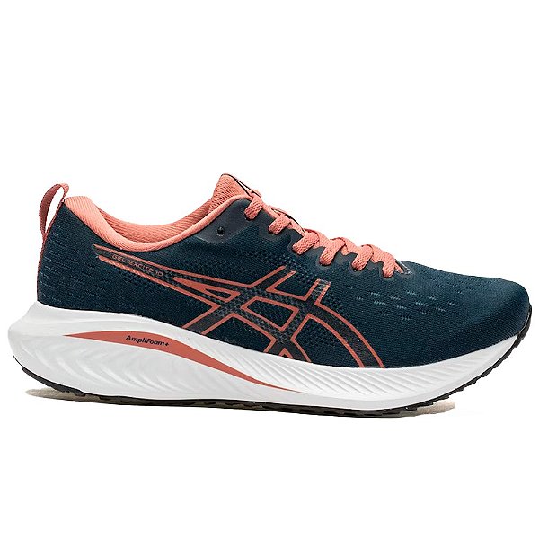 Tênis Asics Gel Excite 10 Feminino Marinho Coral