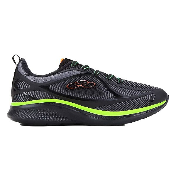 Tênis Olympikus Supremo Infantil Preto Verde