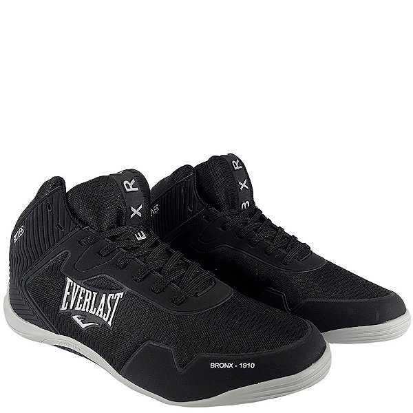 Tênis Everlast Boxer Unissex Preto Cinza