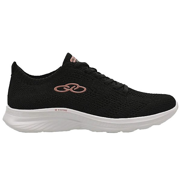 Tênis Olympikus 130G Ultraleve Feminino Preto Rose