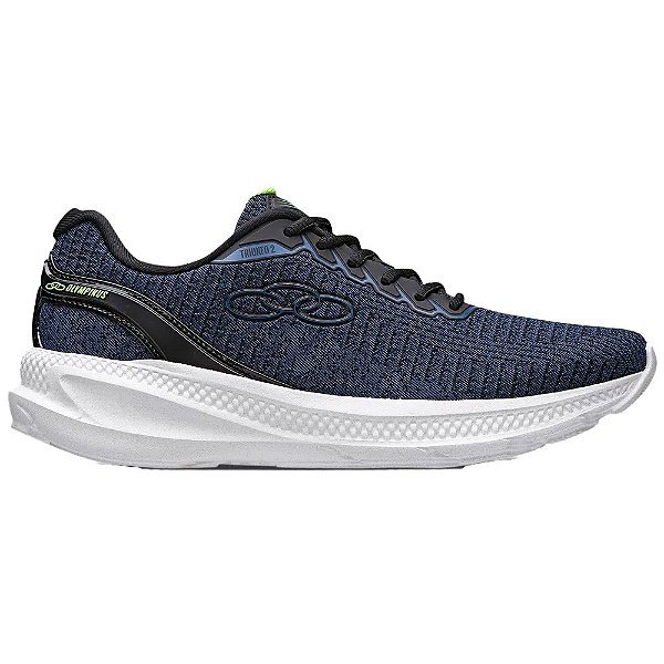 Tênis Olympikus Triunfo 2 Masculino Azul Preto