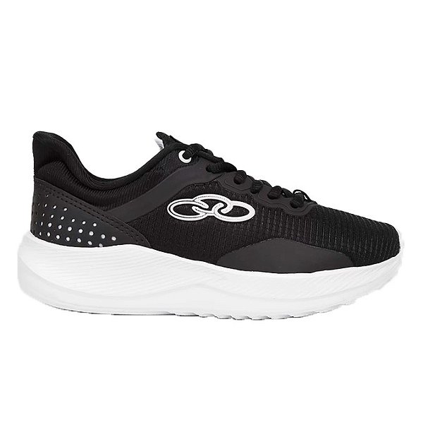 Tênis Olympikus Zex 176 Infantil Preto Branco