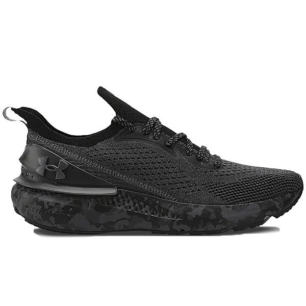 Tênis Under Armour Charged Quicker Masculino Preto Camuflado