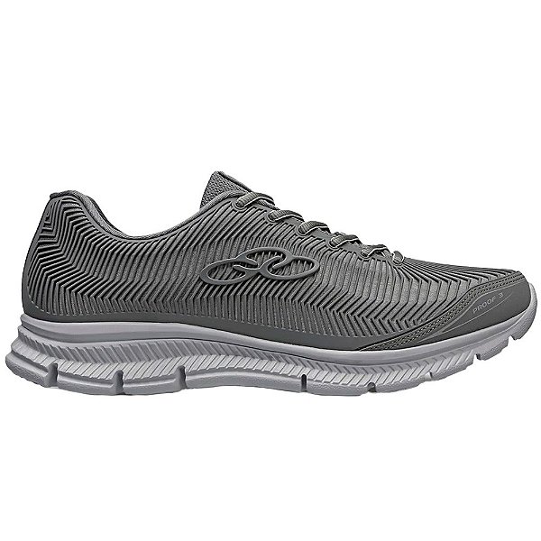 Tênis Olympikus Proof 3/144 Masculino Chumbo Cinza