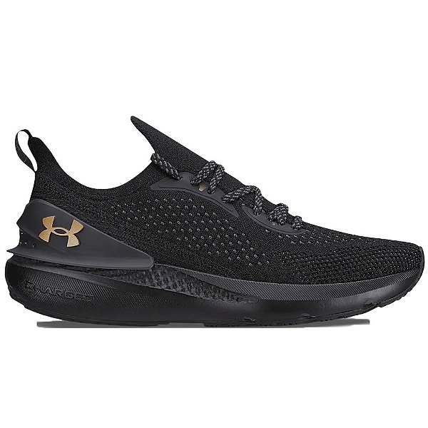 Tênis Under Armour Charged Quicker Masculino Preto Dourado