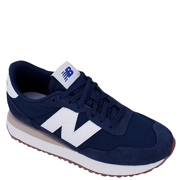 Tênis New Balance 237 V1 Masculina Marinho Branco