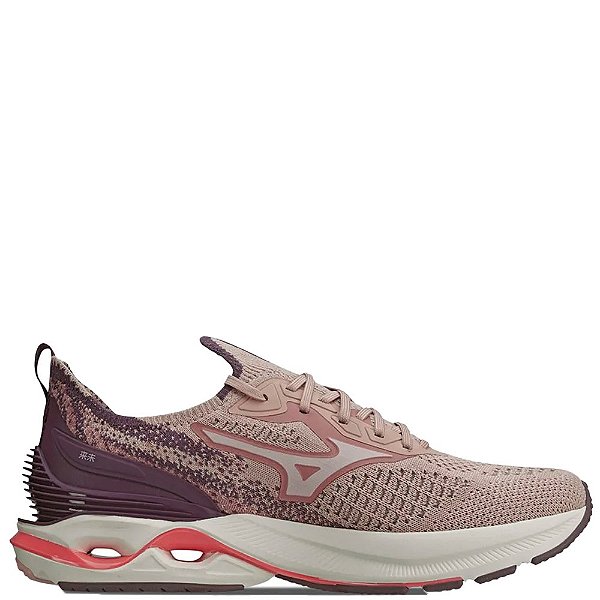 Tênis Mizuno Wave Mirai 6 Feminino Rose Lilás