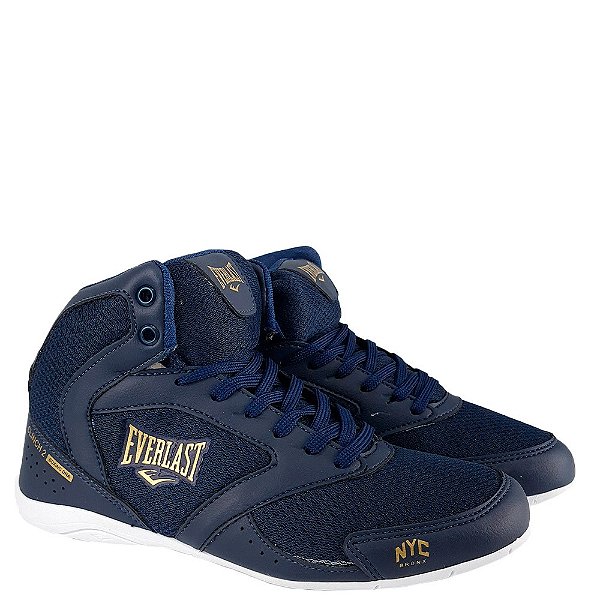 Tênis Everlast Clinch II Feminino Marinho Dourado