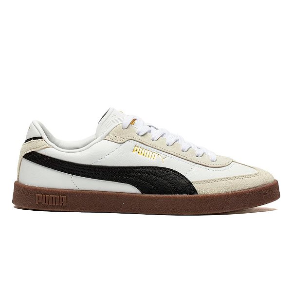 Tênis Puma Club II Era Masculino Branco Preto