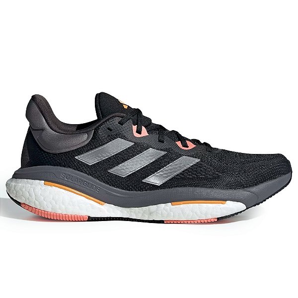 Tênis Adidas Solarglide 6 Masculino Preto Amarelo Rosé