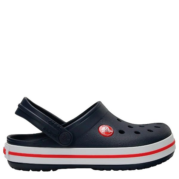 Sandália Crocs Crocband Clog Marinho Vermelho