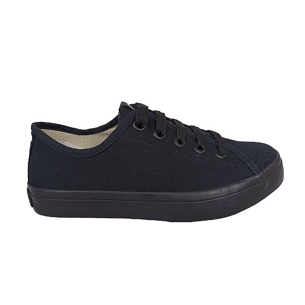 Tênis Coca-Cola Stream Canvas Feminino All Black