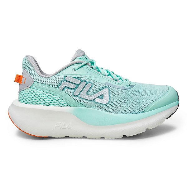 Tênis Fila Fire Feminino Verde Prata Coral