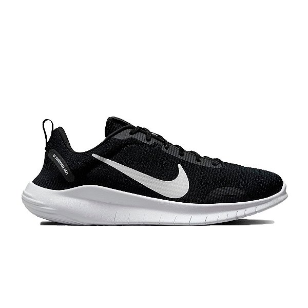 Tênis Nike Flex Experience Run 12 Masculino Preto Branco