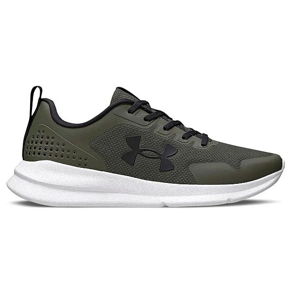 Tênis Under Armour Essential SE Masculino Verde Branco