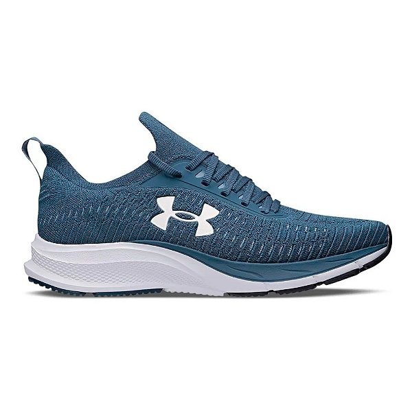 Tênis Under Armour Slight Se Masculino Ciano Branco