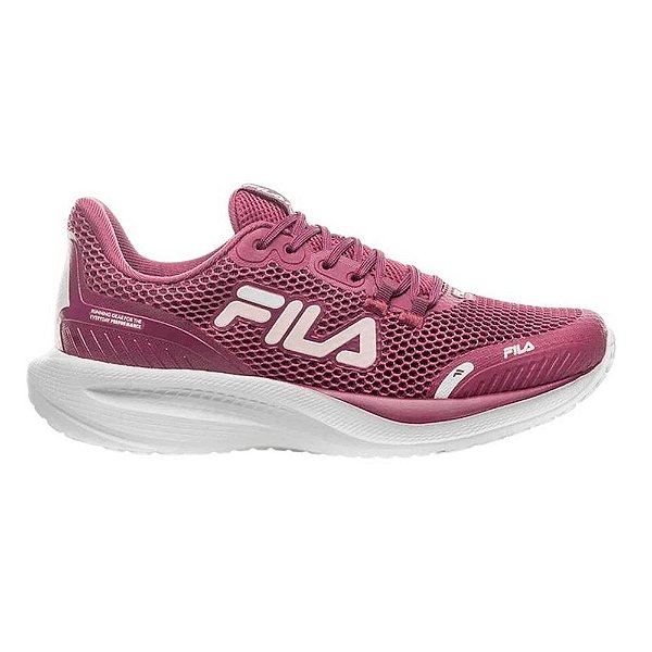Tênis Fila Athlon Feminino Bordô Rosa