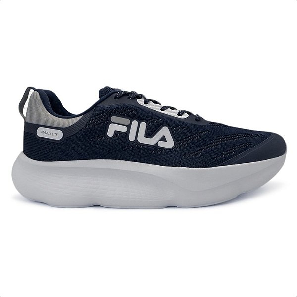 Tênis Fila Maxxi Lite Masculino Azul Marinho/Branco/Cinza