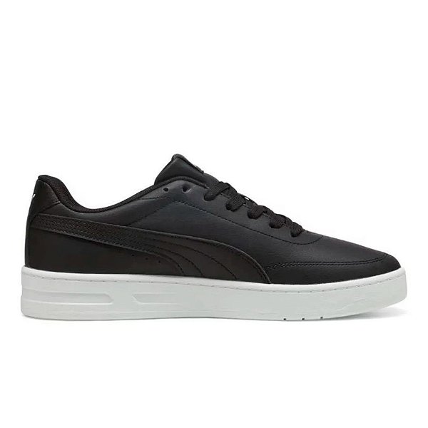 Tênis Puma Court Classic Clean BDP Preto e Branco