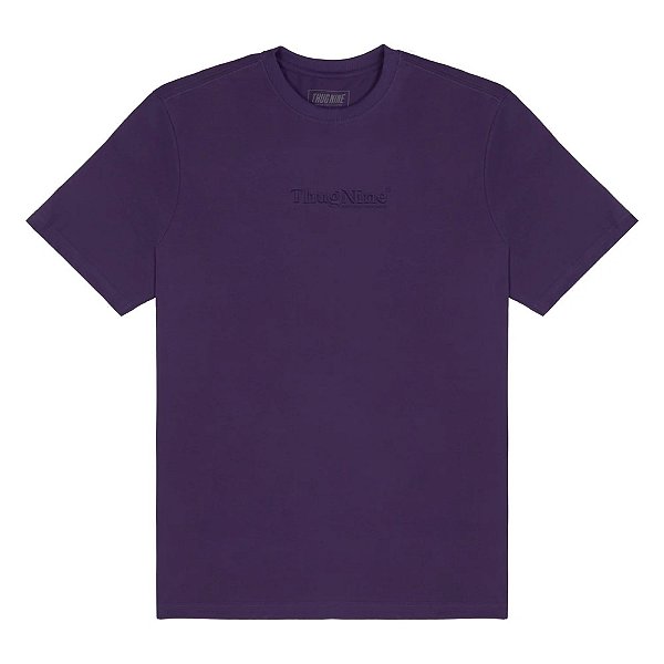 Camiseta Thug Nine Bold Premium Bordado