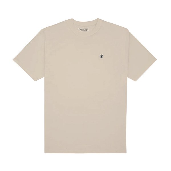 Camiseta Thug Nine Basic T9 Patch Marfim