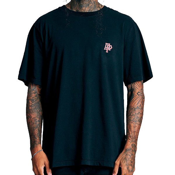 Camisa Approve Bold AP Masculina Preto Vermelho