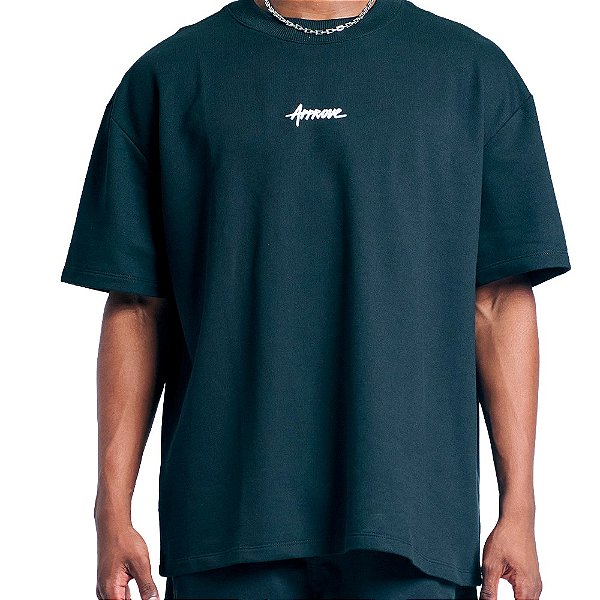 Camisa Approve Huge Only Oversized Masculina Preto