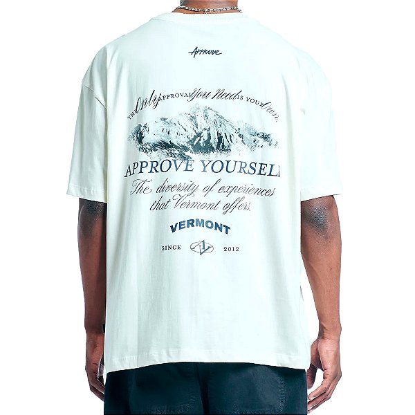 Camiseta Huge Approve Mount Off White