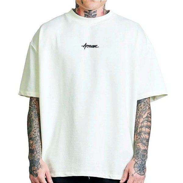 Camiseta Huge Approve Only Branca