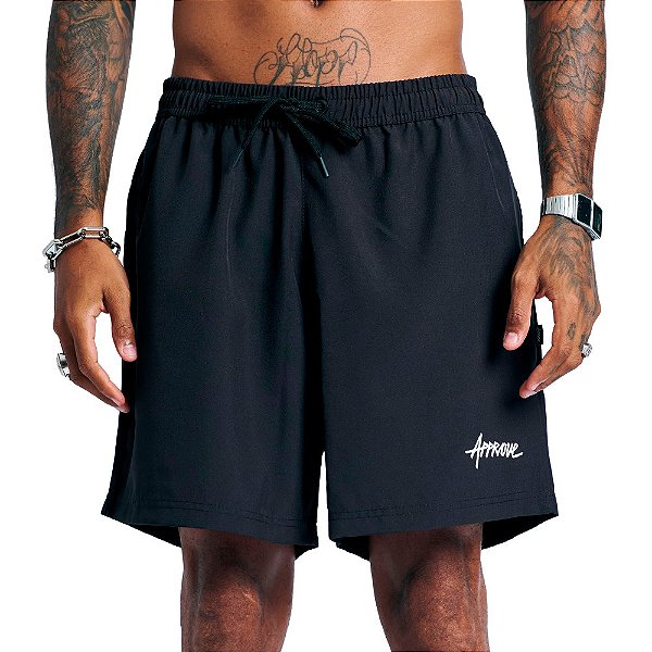 Shorts 7Inches Approve Basic Preto
