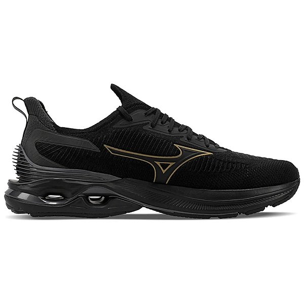 Tênis de Corrida Mizuno Wave Mirai 7 Masculino Preto