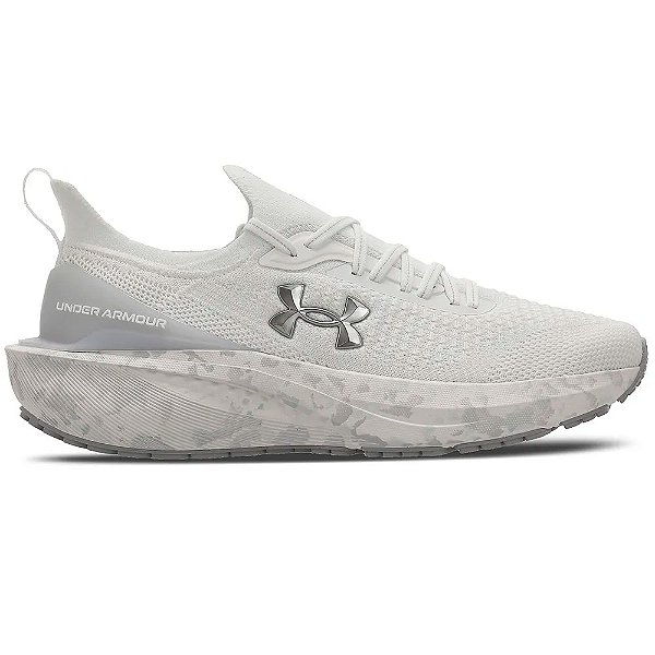 Tênis de Corrida Under Armour Charged Quicker 2 Branco Camuflado
