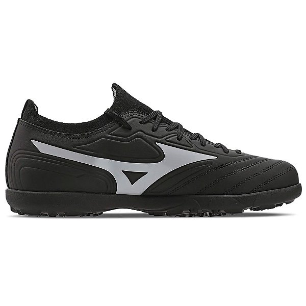 Chuteira Society Mizuno Regent AS Masculina Preto Branco