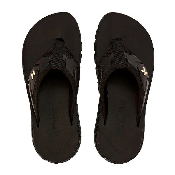 Chinelo Kenner Rakka Ultra Force Unissex Preto