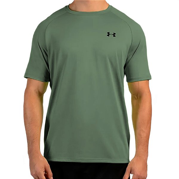 Camisa Under Armour Tech 2.0 SS Masculino Verde